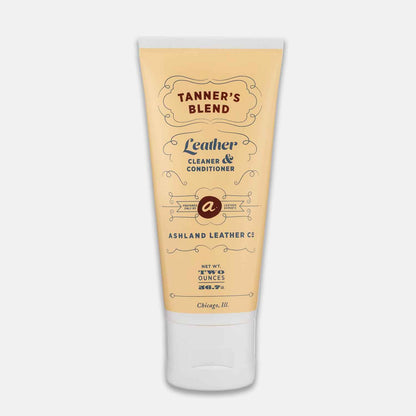 Tanner's Blend Leahter cleaner & conditioner, white background