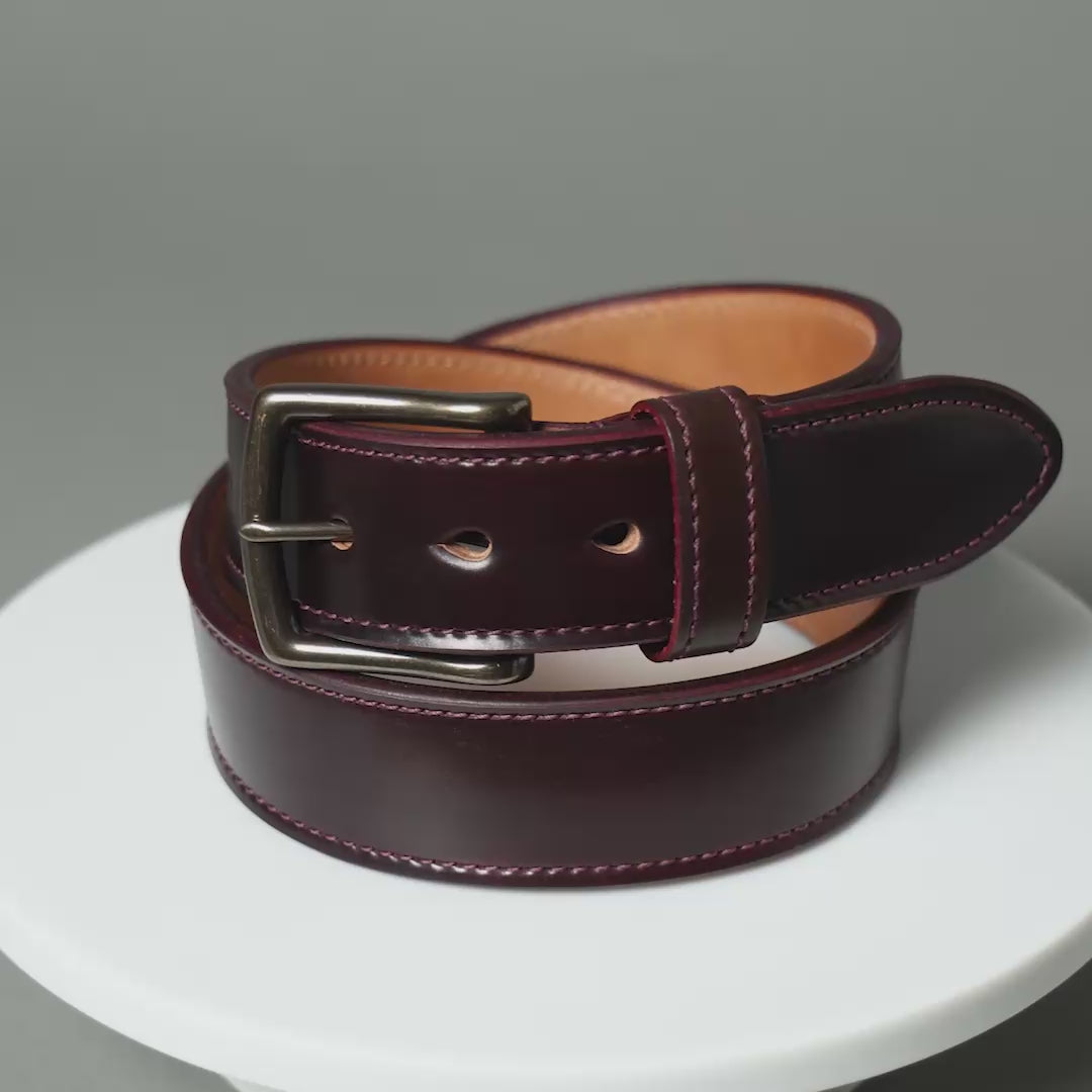 Horween Shell Cordovan Belt – Ashland Leather