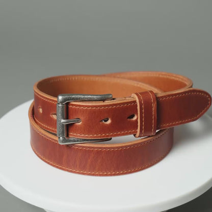 B-Grade Bucktown Leather Belt 1.25"