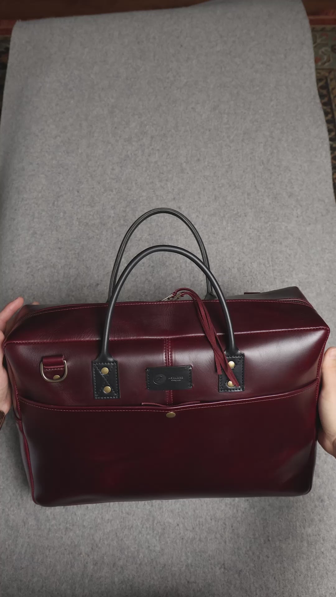 PREORDER Wells Leather Briefcase