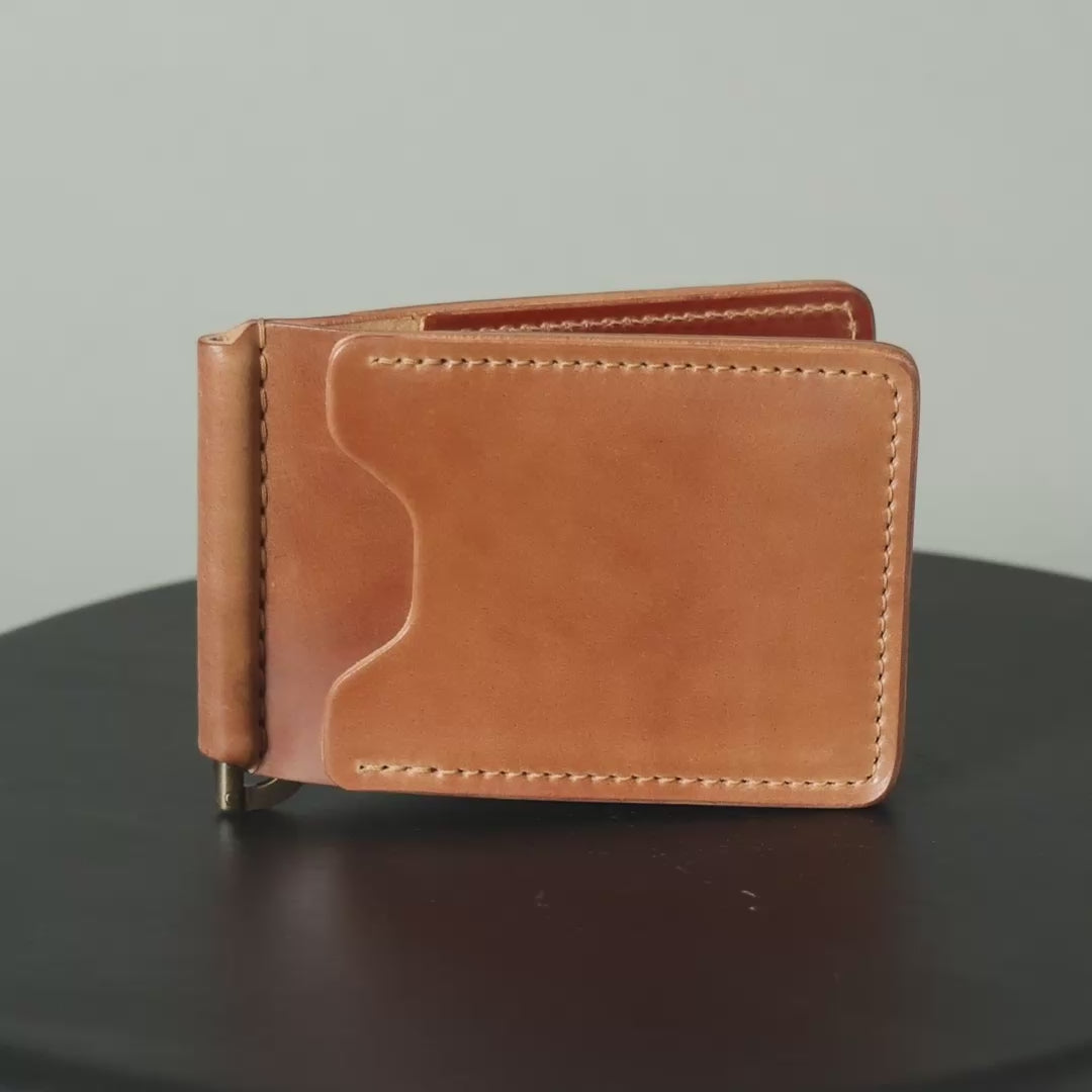 Capone Leather Money Clip
