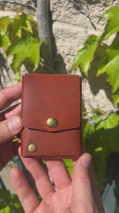 Leather Playing Card Case