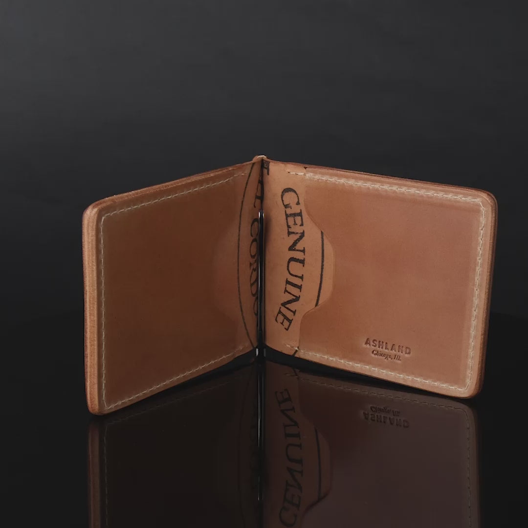 Capone Leather Money Clip