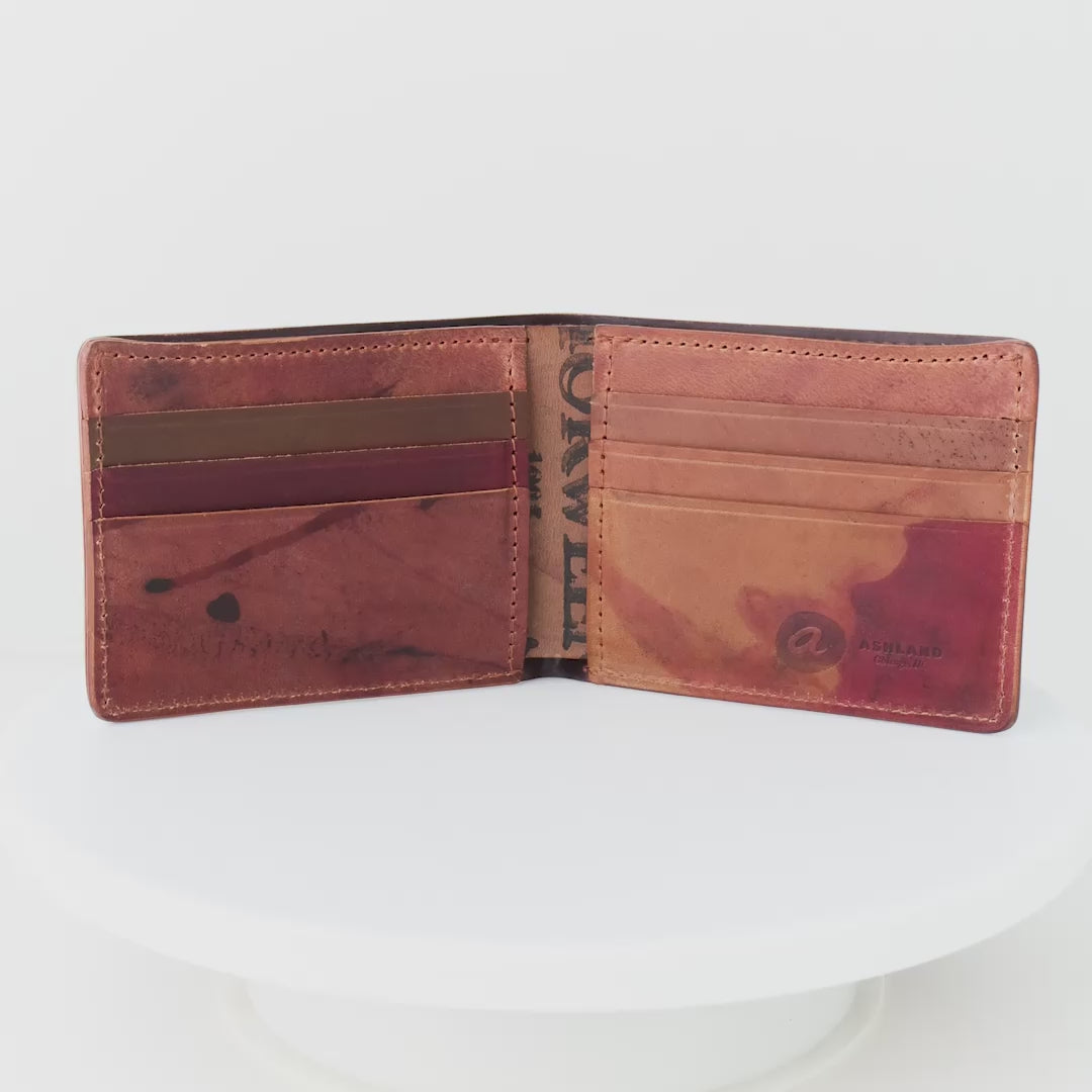 Johnny the Fox Men's Leather Wallet (Shell Cordovan) | USA Made
