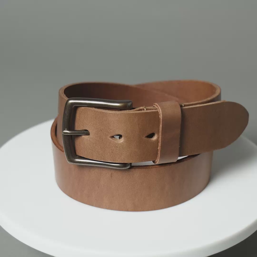 希少 Paul Harnden leather belt Jean Blue de Genes】Piceno Leather Belt – Blue Beach Denim