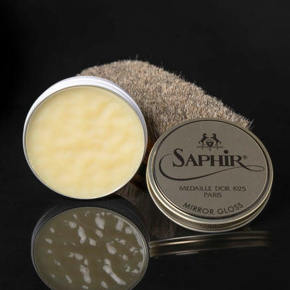 Saphir gloss polish and brush