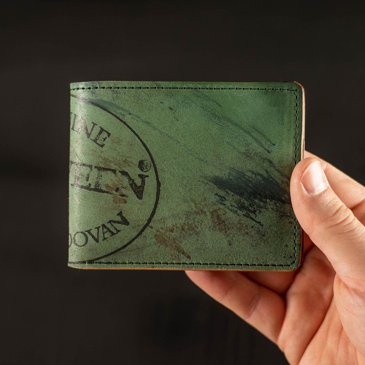 Men's Leather Wallet | Ashland Leather Johnny the Fox