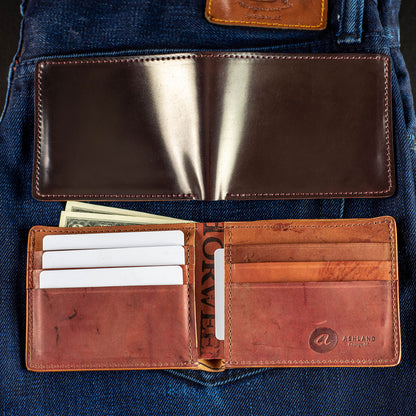 men's leather wallet