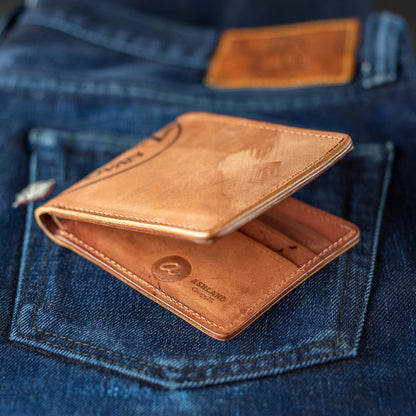 ashland leather wallet