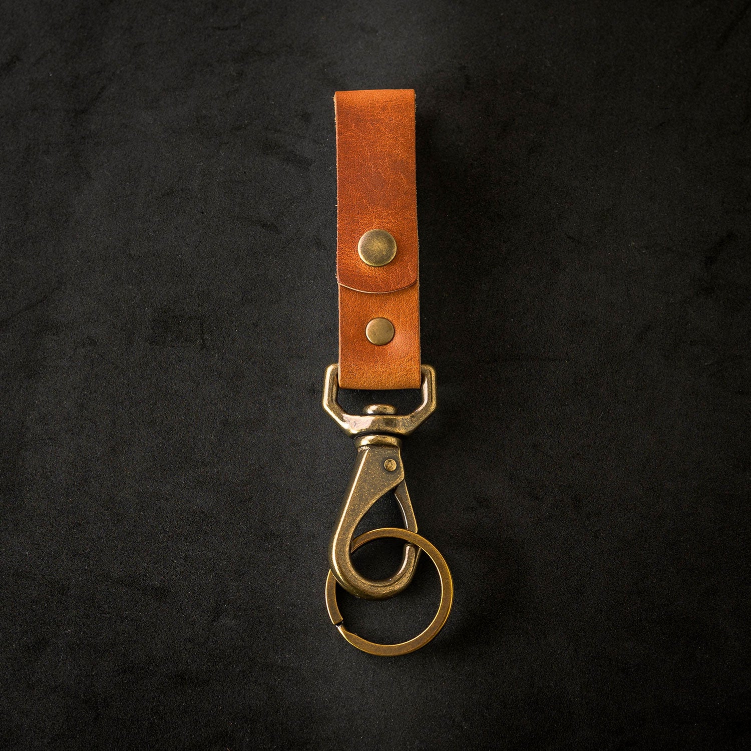 Leather belt key clip hotsell