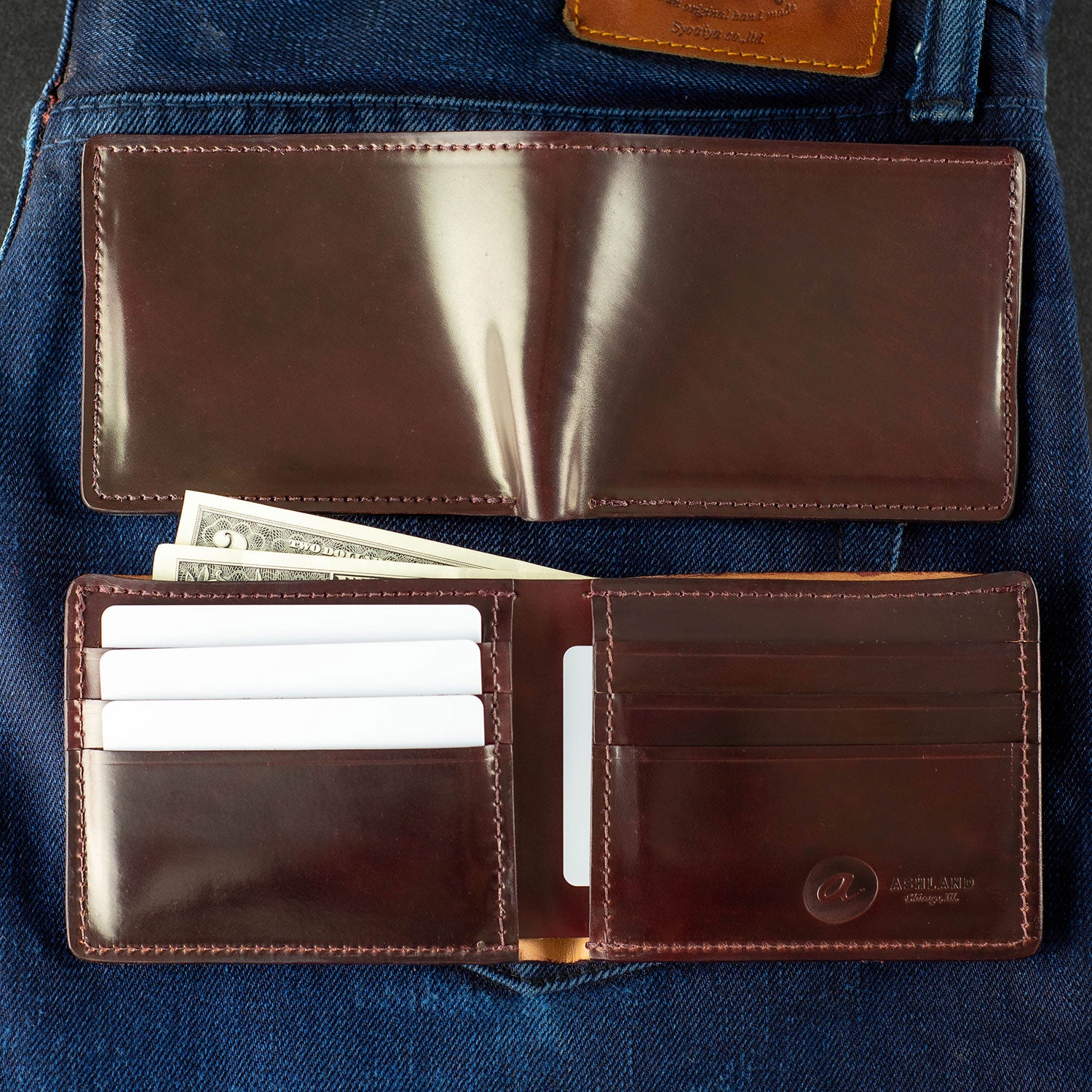 Men's Leather Wallet | Ashland Leather Johnny the Fox