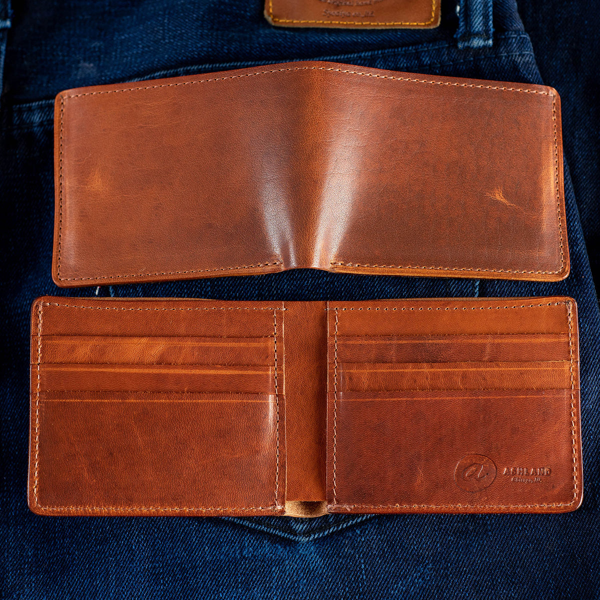Ashland Leather Co. Men's Leather Wallet
