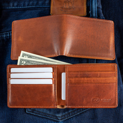 men's leather wallet