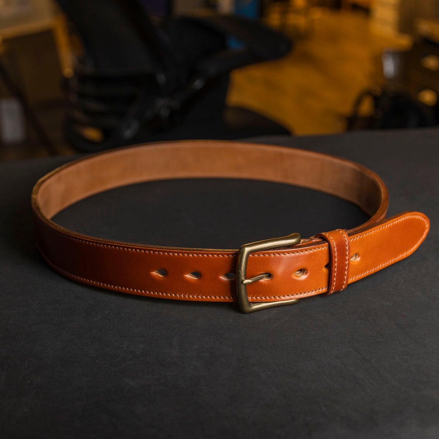 Private Stock Shell Cordovan Belt