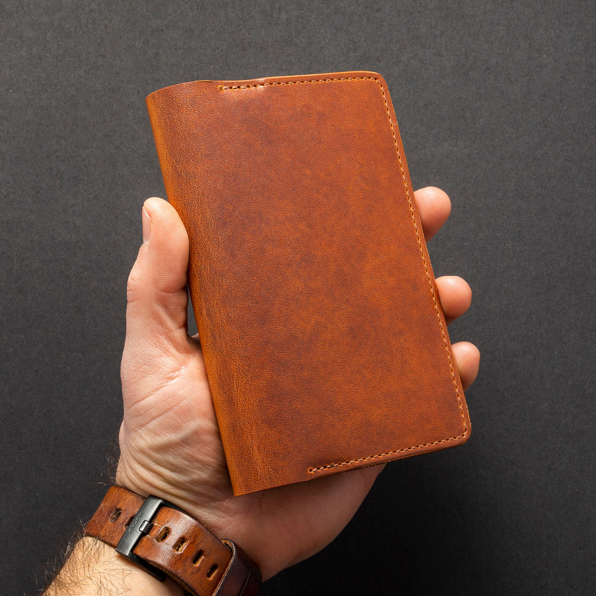 Shell Cordovan Passport Holder