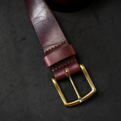 ashland leather belt