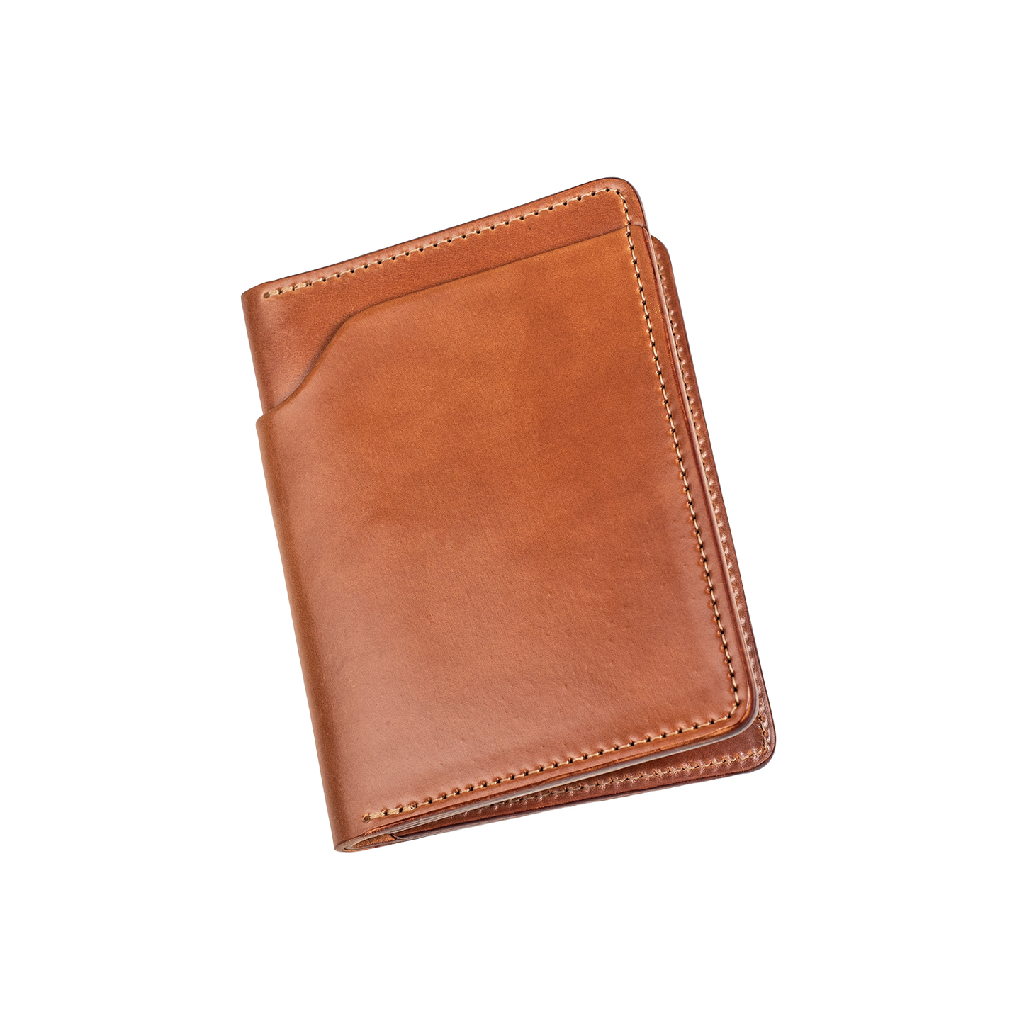 Fat Herbie Double Bifold Wallet (Natural Shell Cordovan) | Horween 