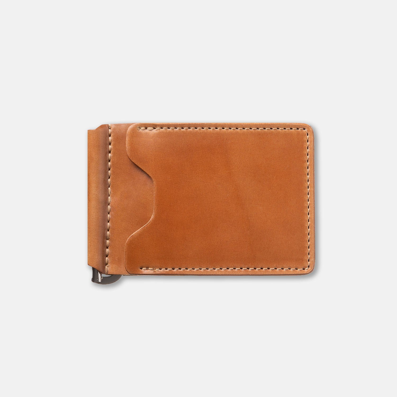 Capone Leather Money Clip (Natural Shell) | Horween Leather, USA Made ...