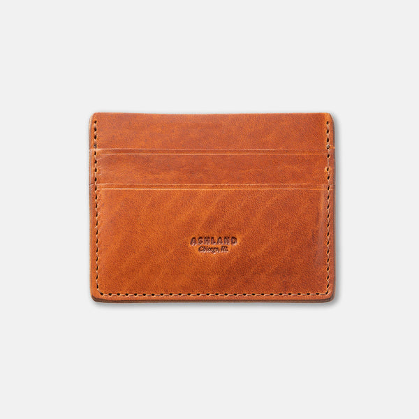 Capone Leather Money Clip - English Tan Horween Dublin