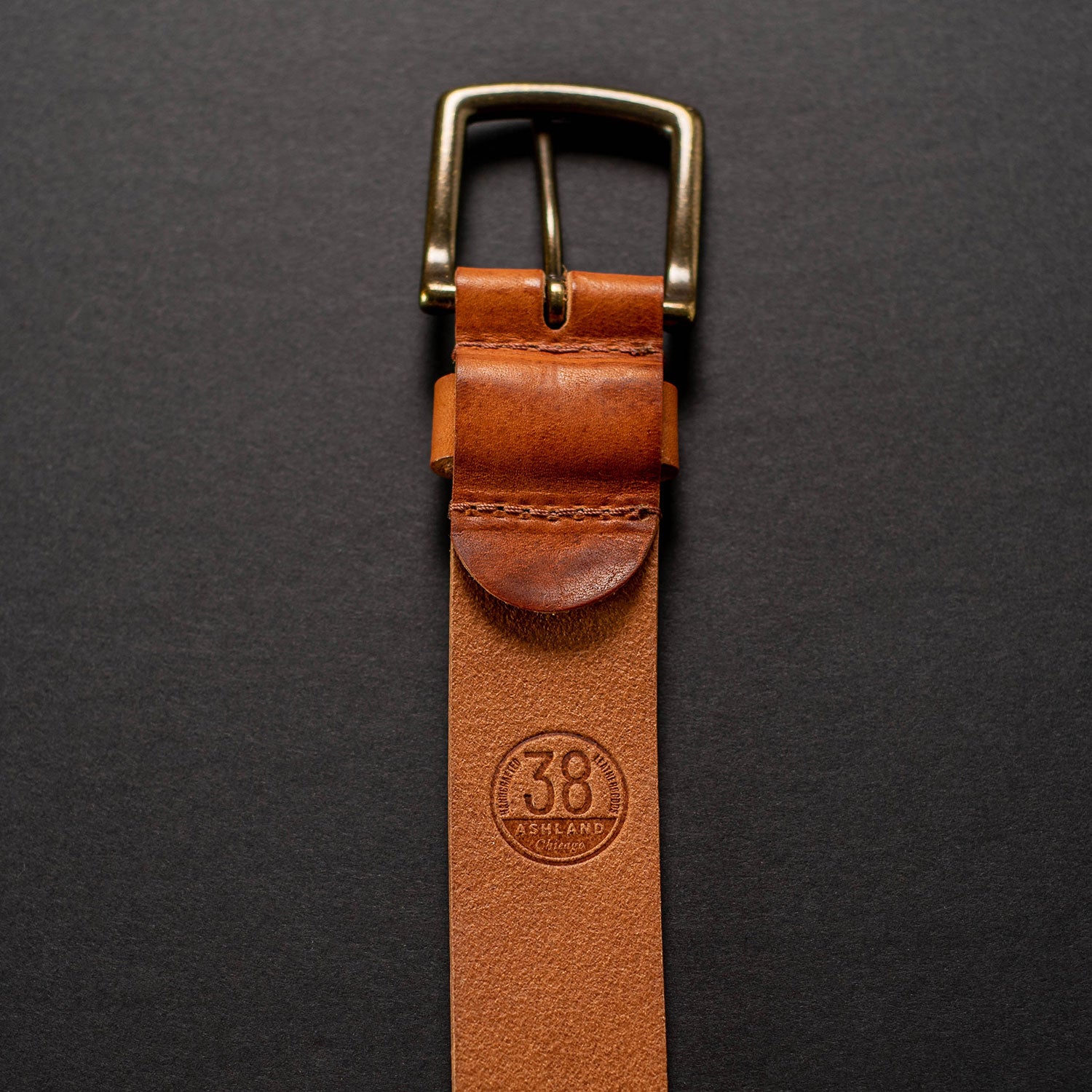 100% Vegetable Tanned Leather Belt - Tan - Solid Brass Buckle UK Made. –  Birchwood Leather