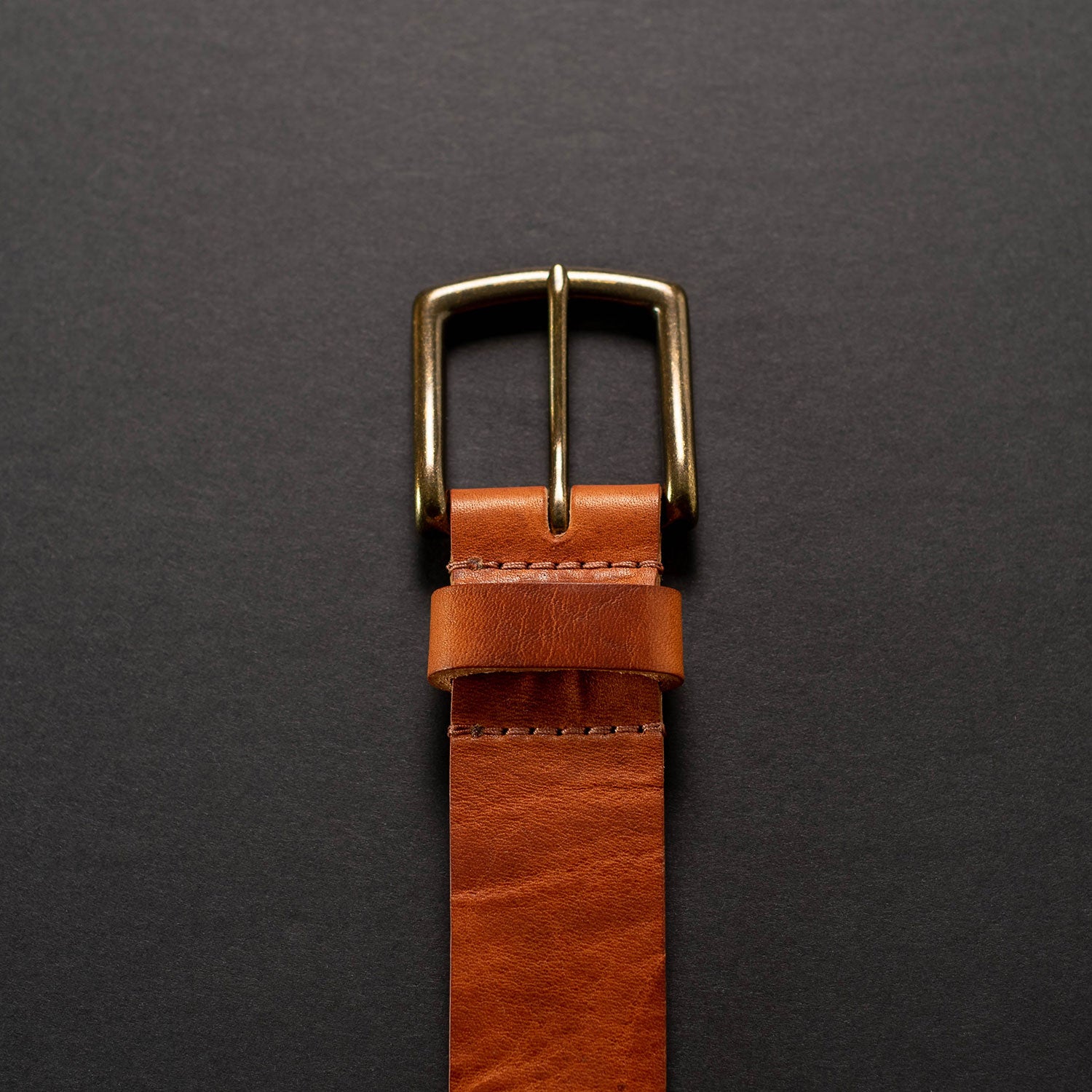 Horween Leather Belt for Men - English Tan Dublin