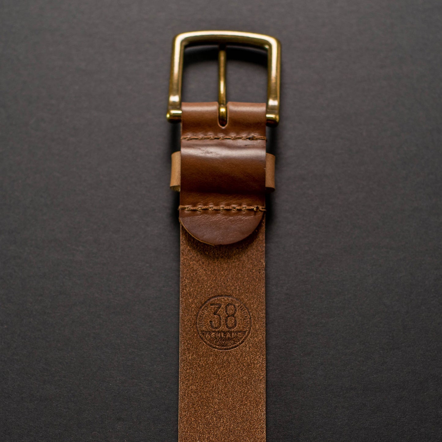 ashland leather belt