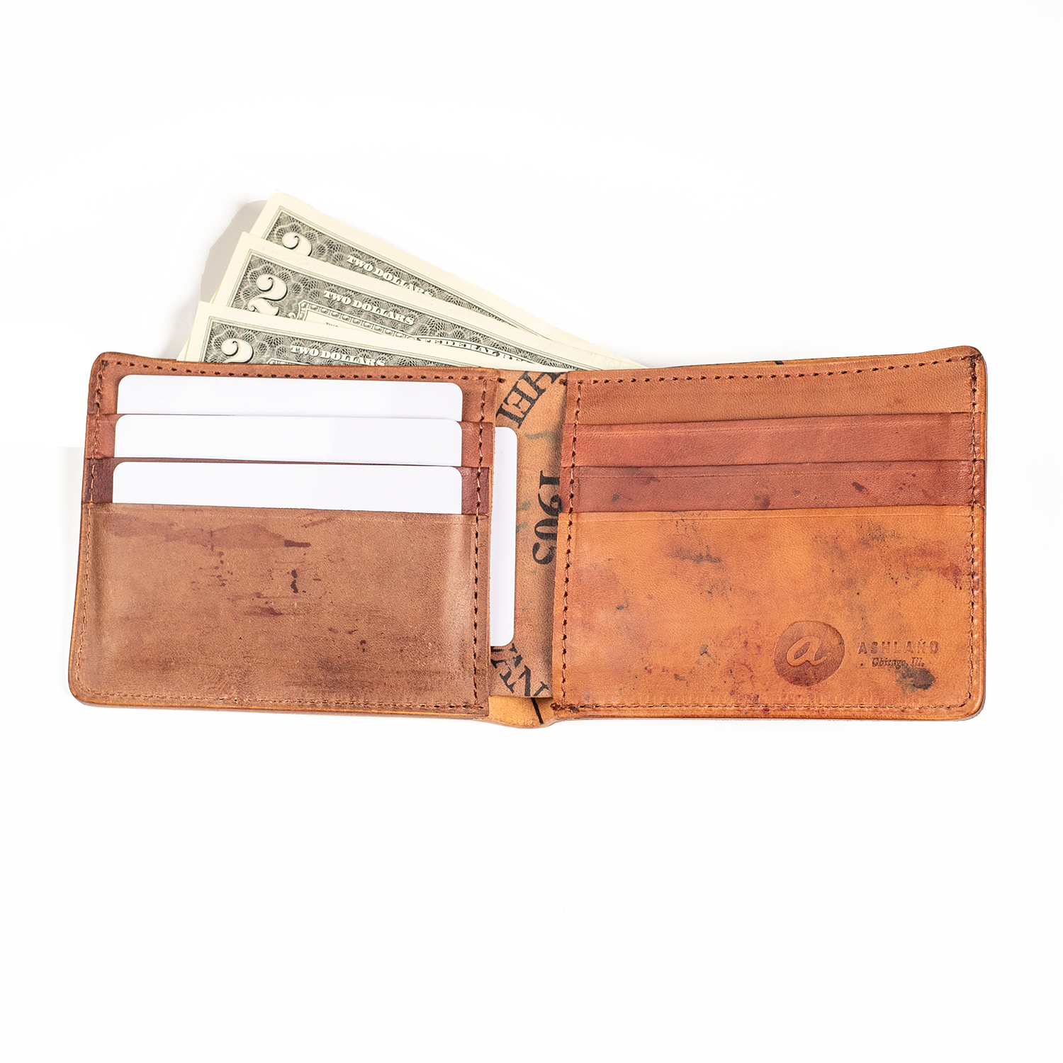 leather wallet for patina
