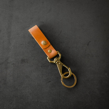 leather keychain