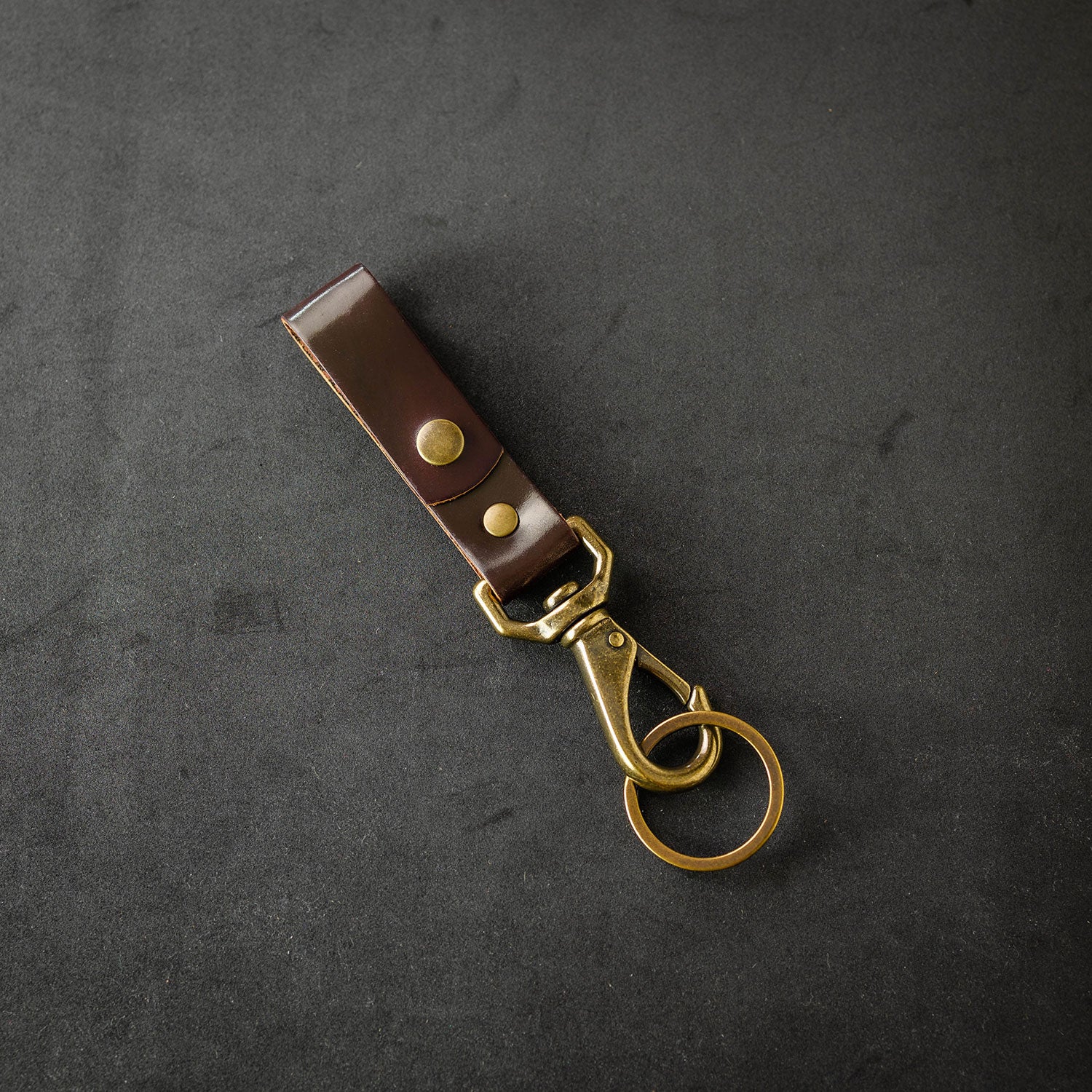 Leather belt 2025 key clip