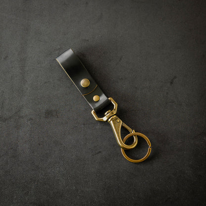 leather keychain