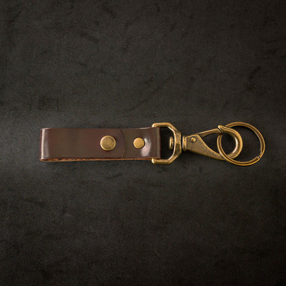 leather keychain