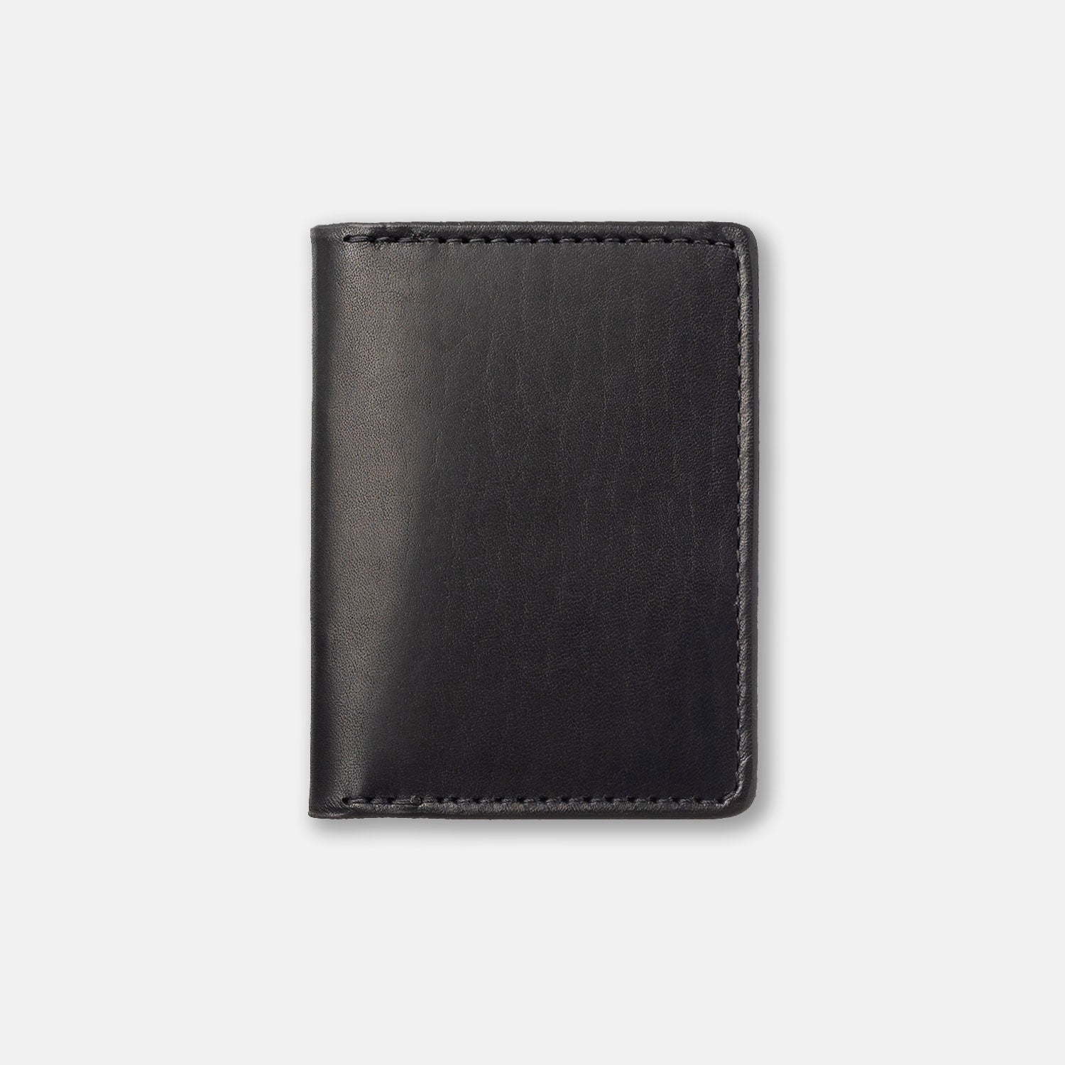 Bugs Moran Minimalist Wallet – Black Horween® Dublin – Ashland Leather